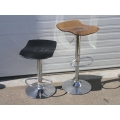 Black & Orange Bar Stools